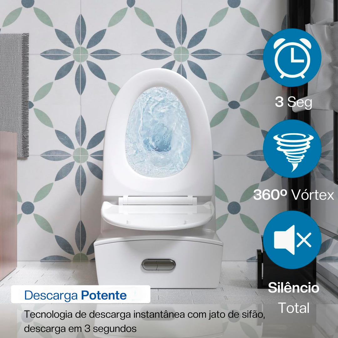 Vaso Sanitário Monobloco Premium Gaia OSLO - Foto 8