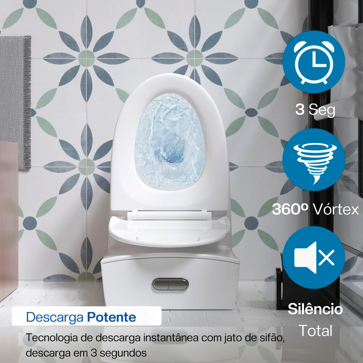 Vaso Sanitário Monobloco Premium Gaia OSLO - Foto 8