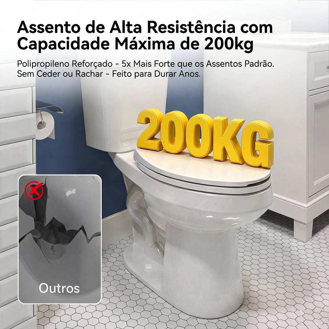 Kit Vaso Sanitário Poli OSLO Caixa Acoplada - Foto 7