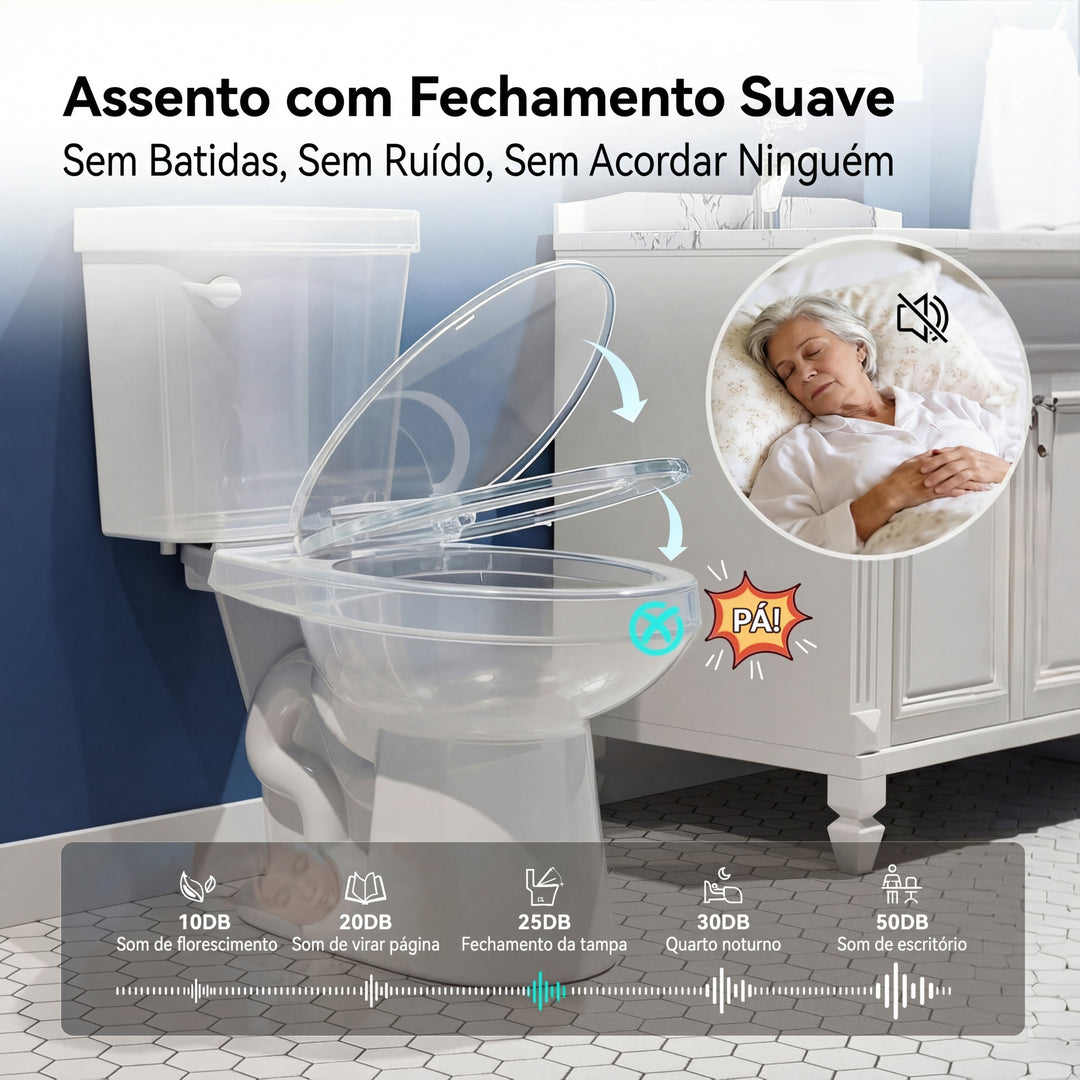 Kit Vaso Sanitário Poli OSLO Caixa Acoplada - Foto 9