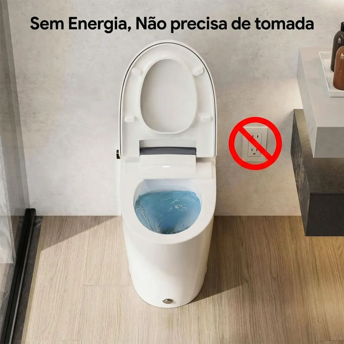 Instale em qualquer lugar